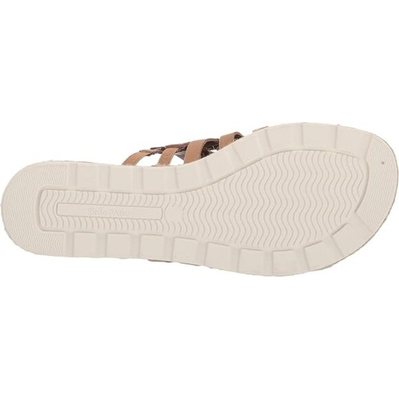Bella Vita Oaklynn Wedge Sandal Leather Tan Sandal Women's Size 8M - Picture 8 of 9